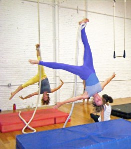 Kory Aversa Philadelphia School Circus Arts Aerials Rope Fabric Silks